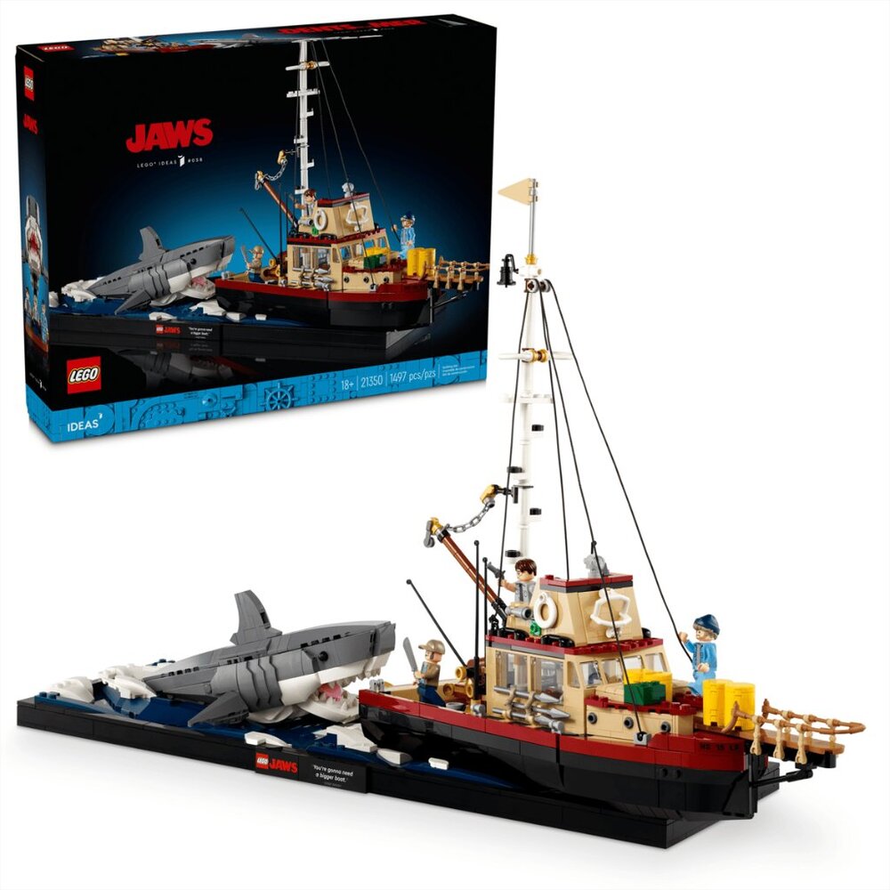 LEGO Jaws Building Set New in Box Movie Shark Blocks